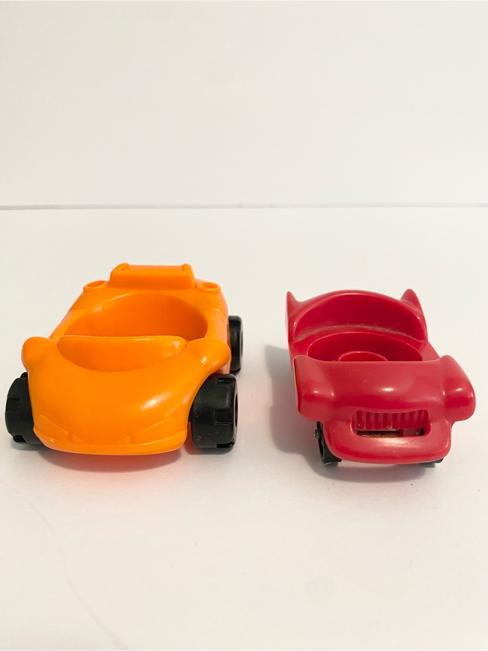 Little People Cars Orange Red Vehicle Car Lot Vintage Toy 4/$20 🛑